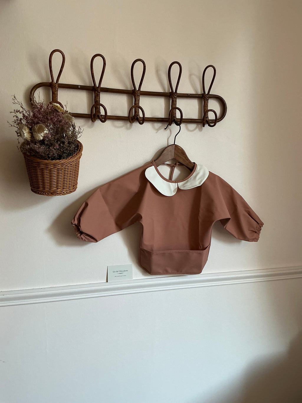 Bavoir tablier enfant Liv&Ciboulette