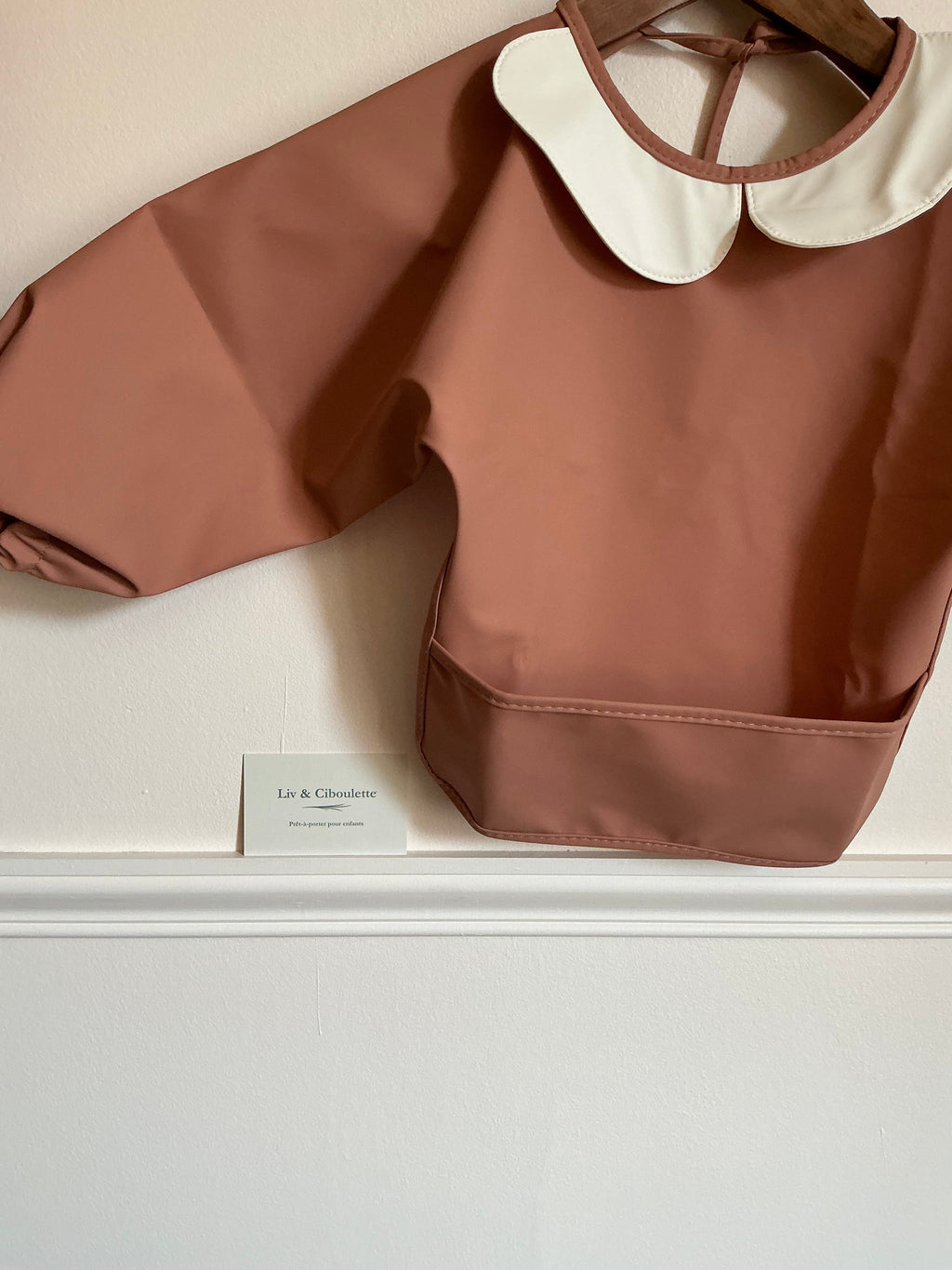 Bavoir tablier enfant Liv&Ciboulette