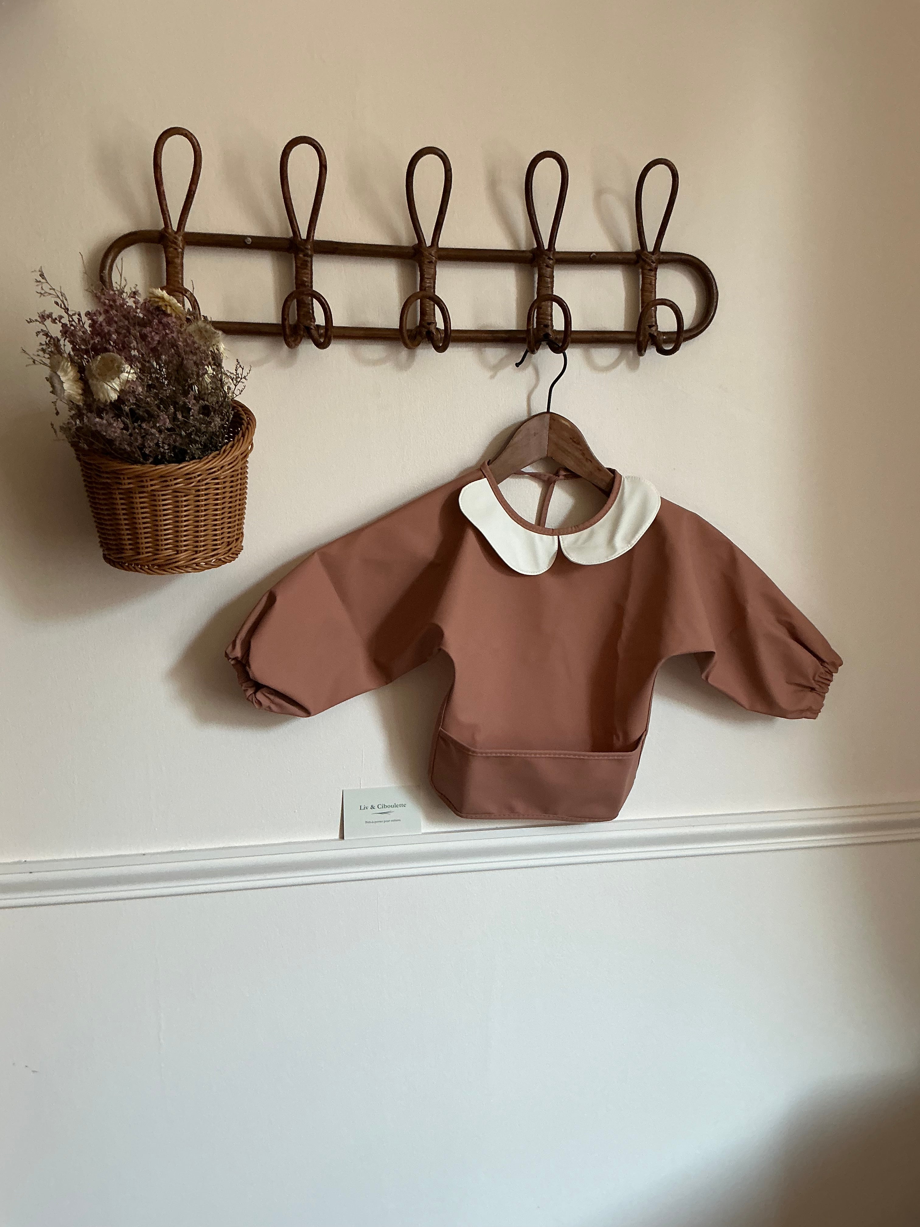 Bavoir tablier enfant Liv&Ciboulette