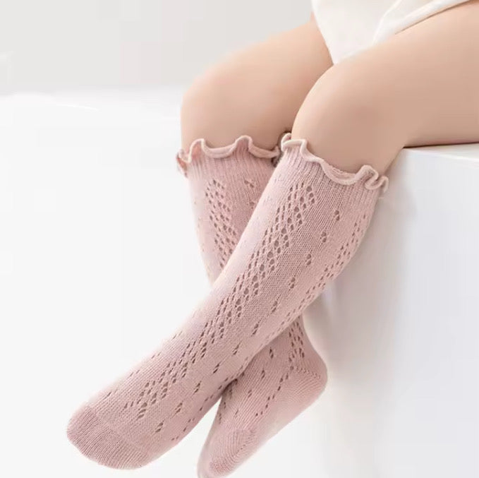 Chaussettes hautes petite fille Liv&Ciboulette