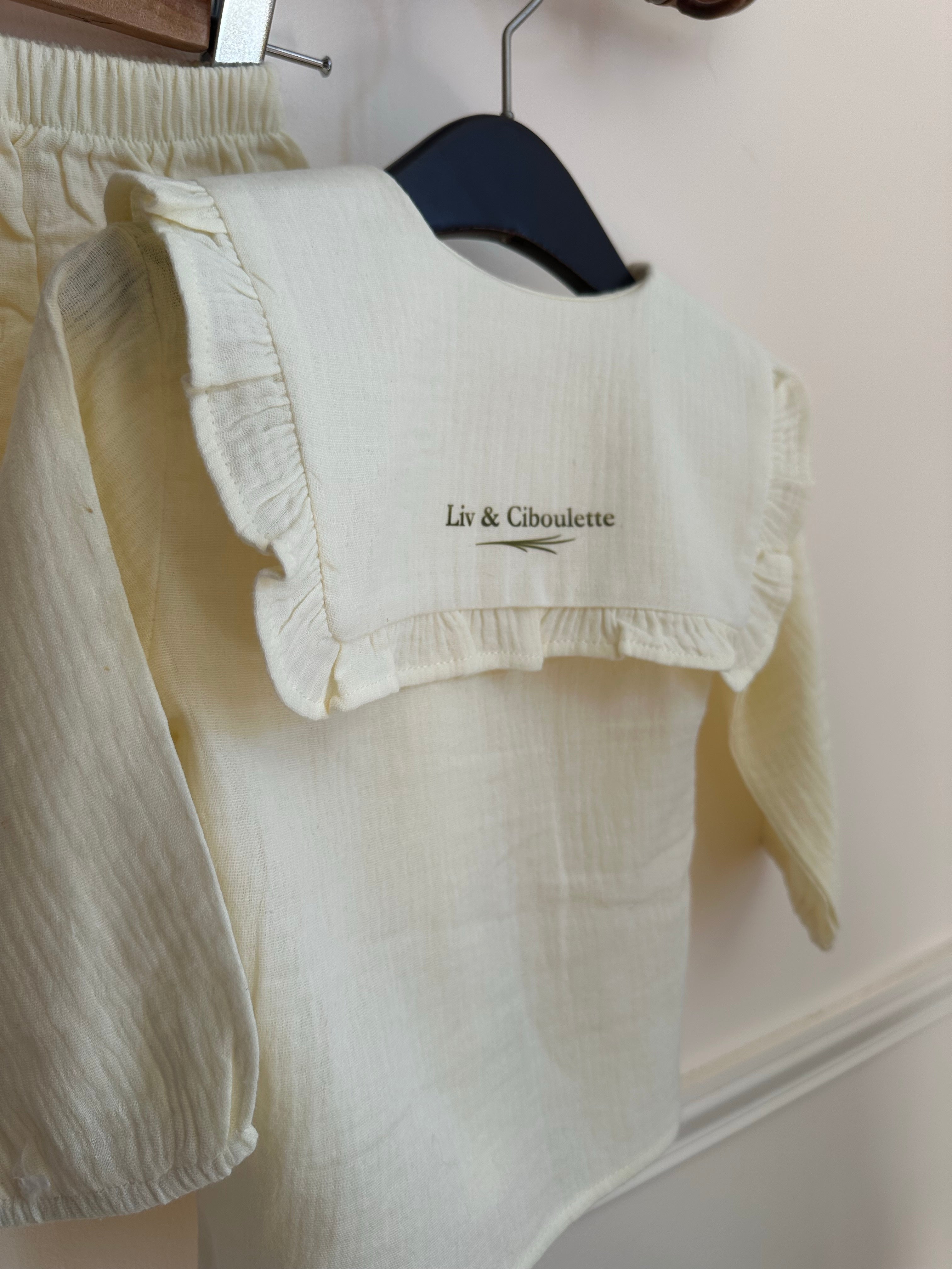 Ensemble Julia gaze de coton Liv&Ciboulette