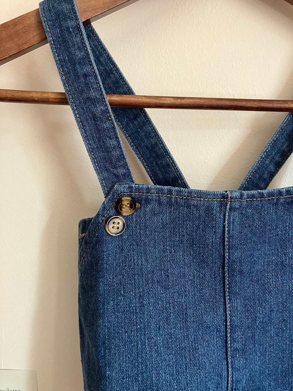 Salopette jeans été Liv&Ciboulette