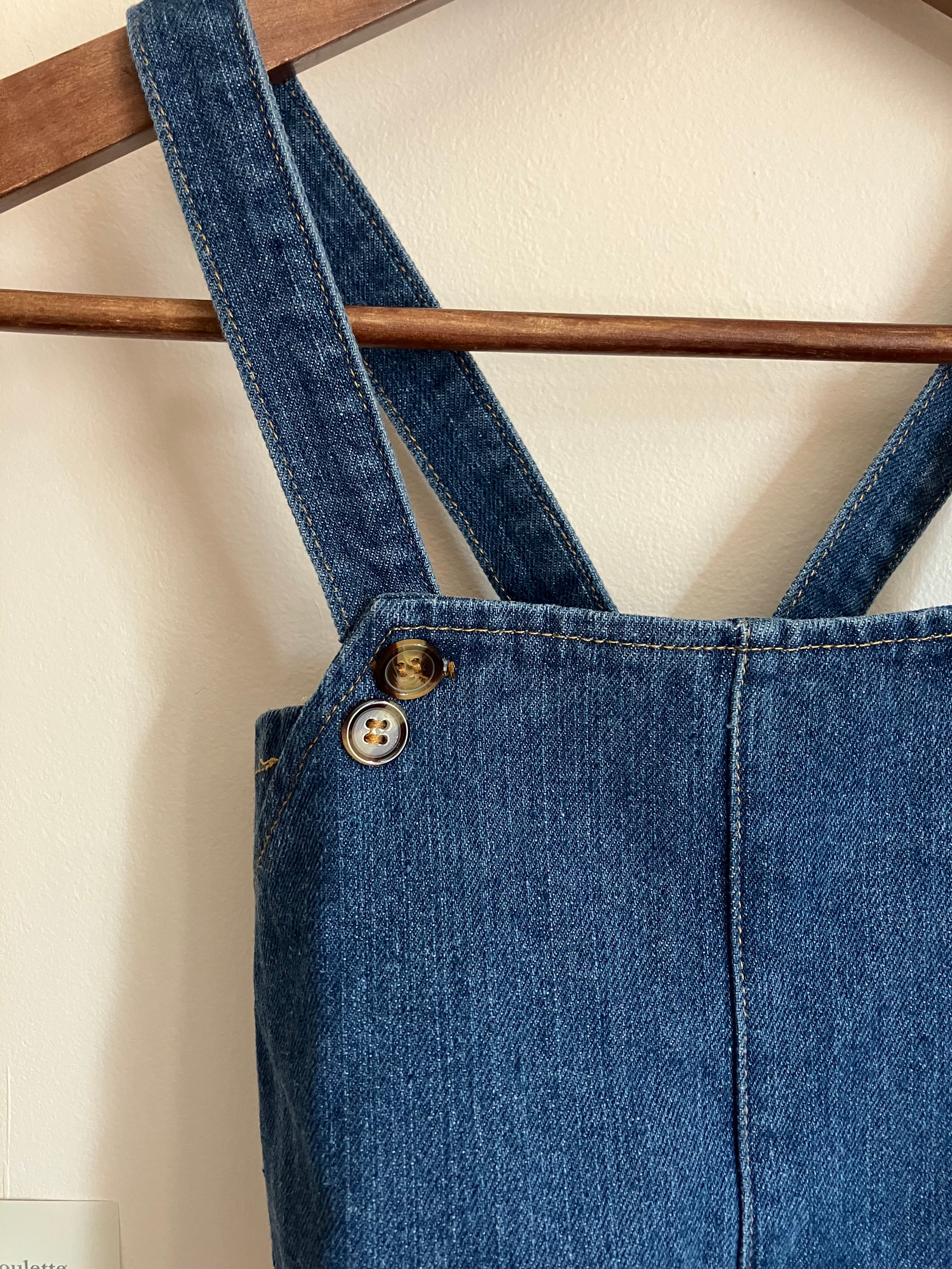Salopette jeans été Liv&Ciboulette