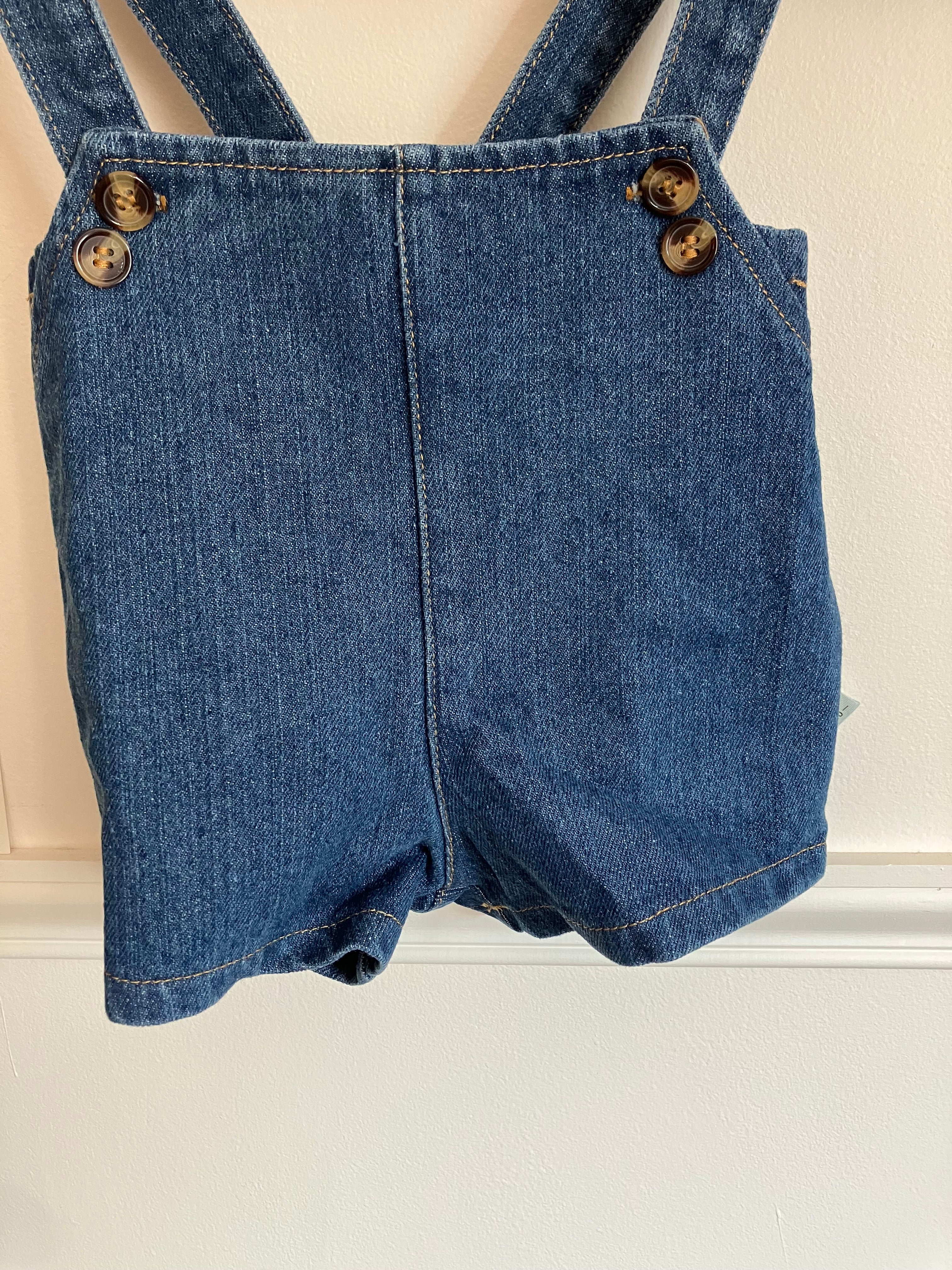 Salopette jeans été Liv&Ciboulette