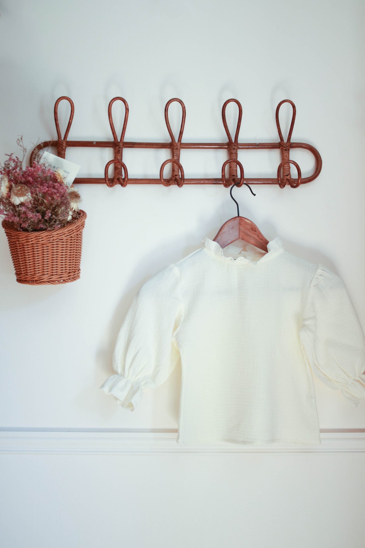 Chemise Garance en gaze de coton