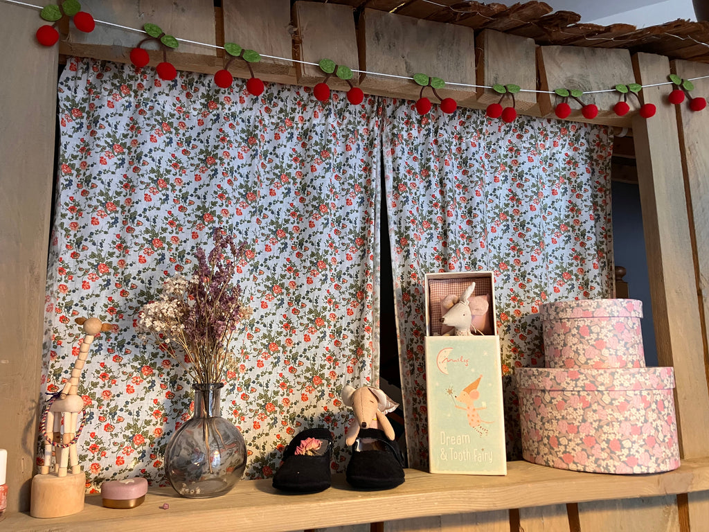 Kit guirlandes cerises décoration Liv&Ciboulette