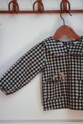 Chemise vichy flanelle col Claudine Liv&Ciboulette