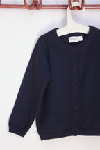 Gilet bleu marine bébé mixte Liv&Ciboulette