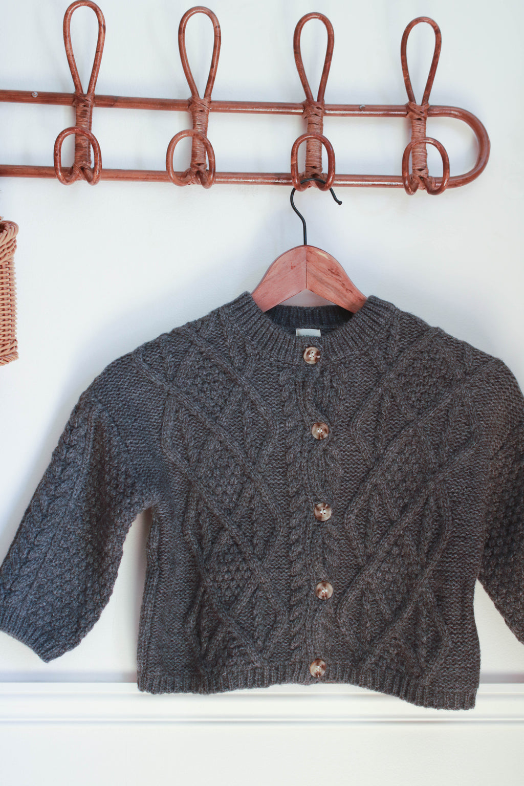 Gilet grosse maille Liv&Ciboulette