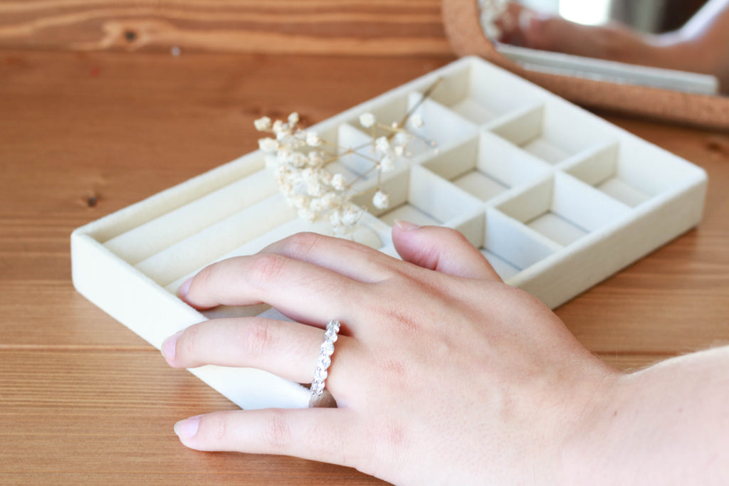 Bague tour complet alliance Liv&Ciboulette