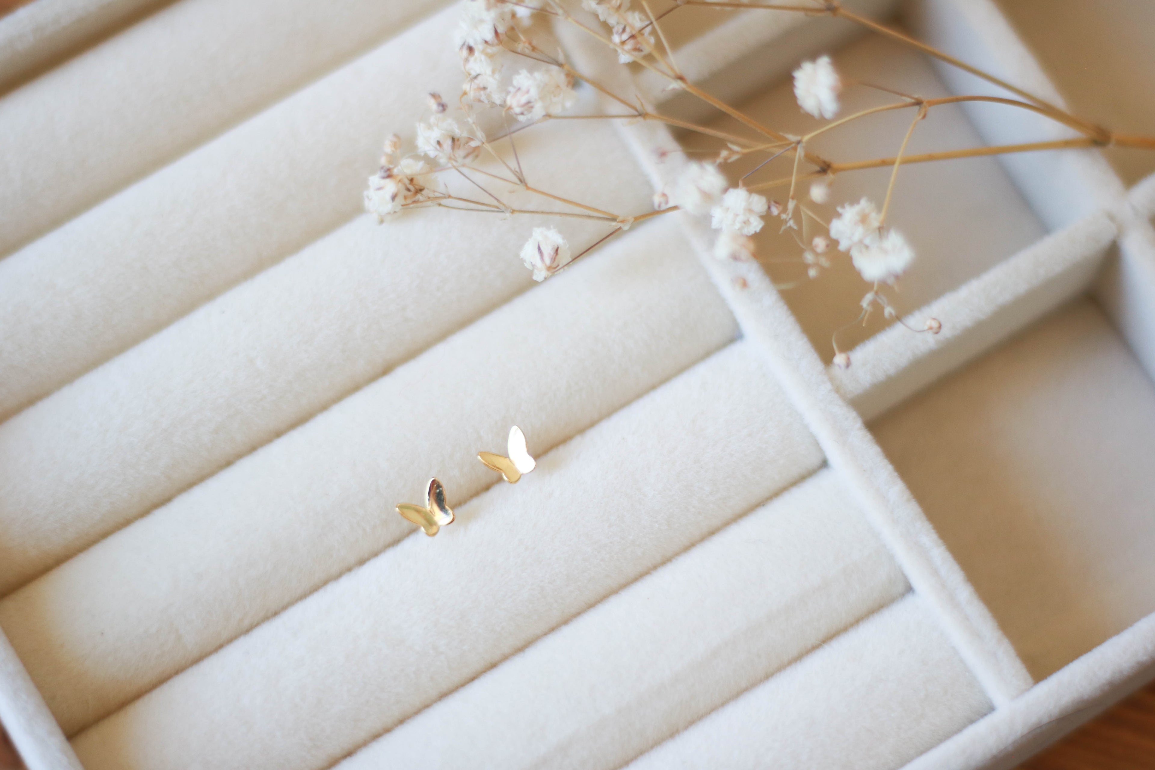 Boucles d’oreilles papillon Liv&Ciboulette