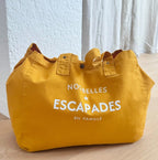 Grand sac cabas en toile Liv&Ciboulette