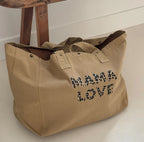 Grand sac cabas femme et enfant Liv&Ciboulette