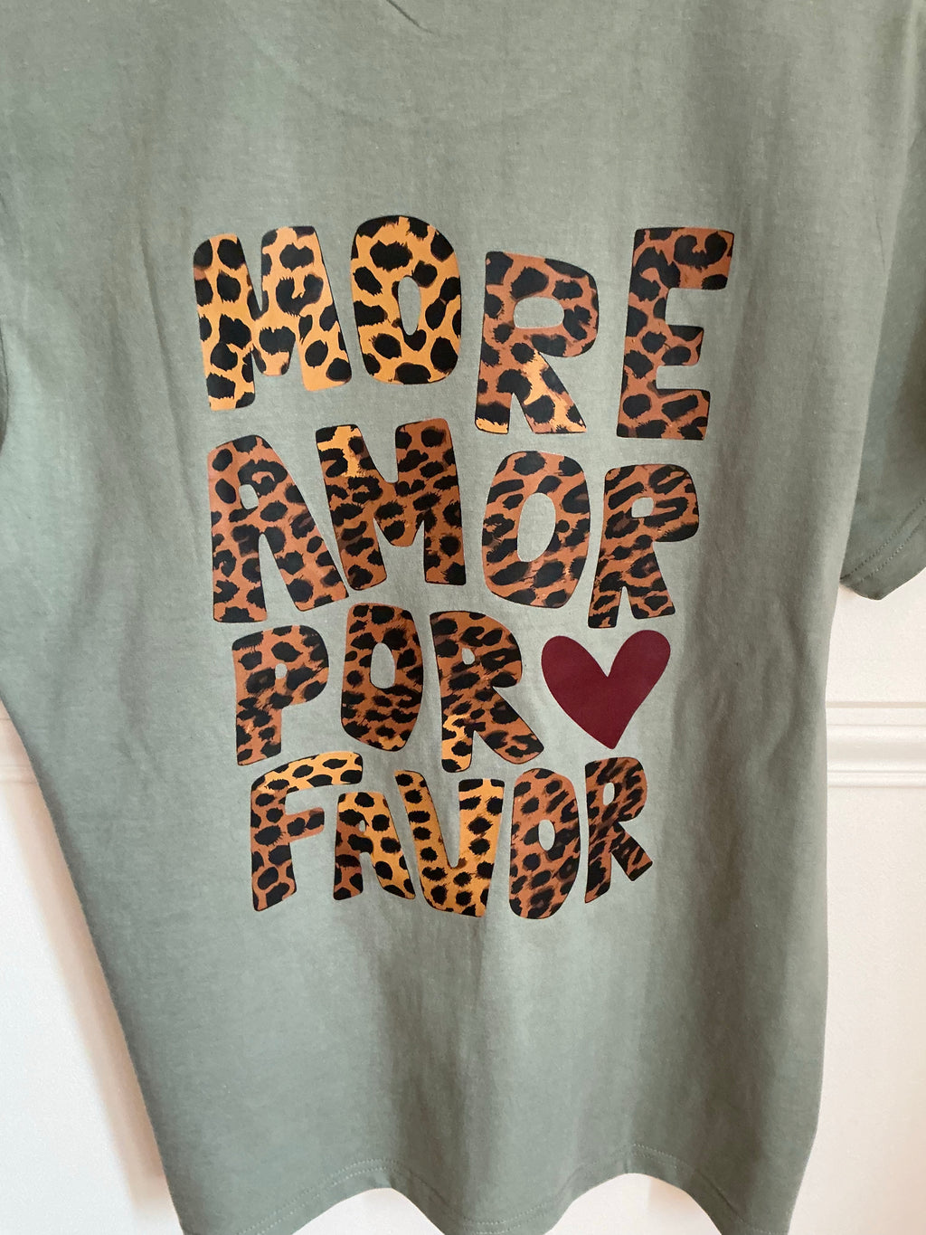 Tee-shirts femme été more amor for favor Liv&Ciboulette