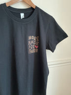Tee-shirts femme été more amor for favor Liv&Ciboulette