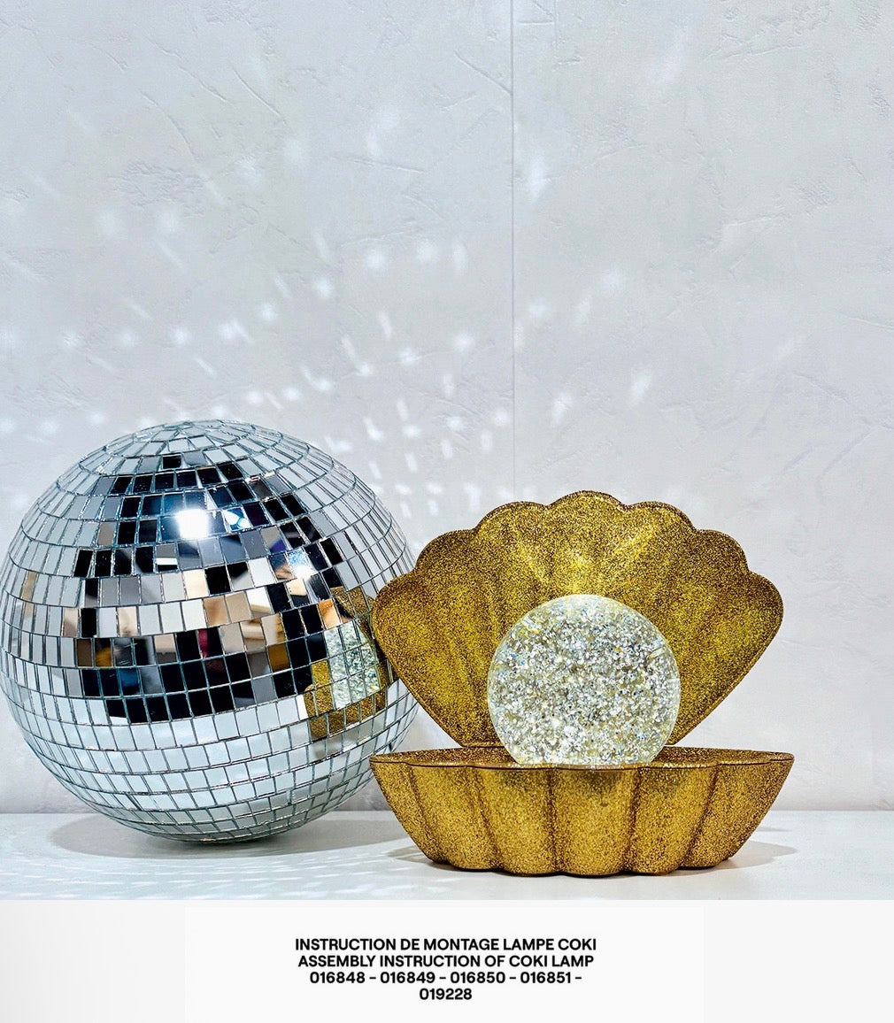 Lampe veilleuse coquillage Liv&Ciboulette