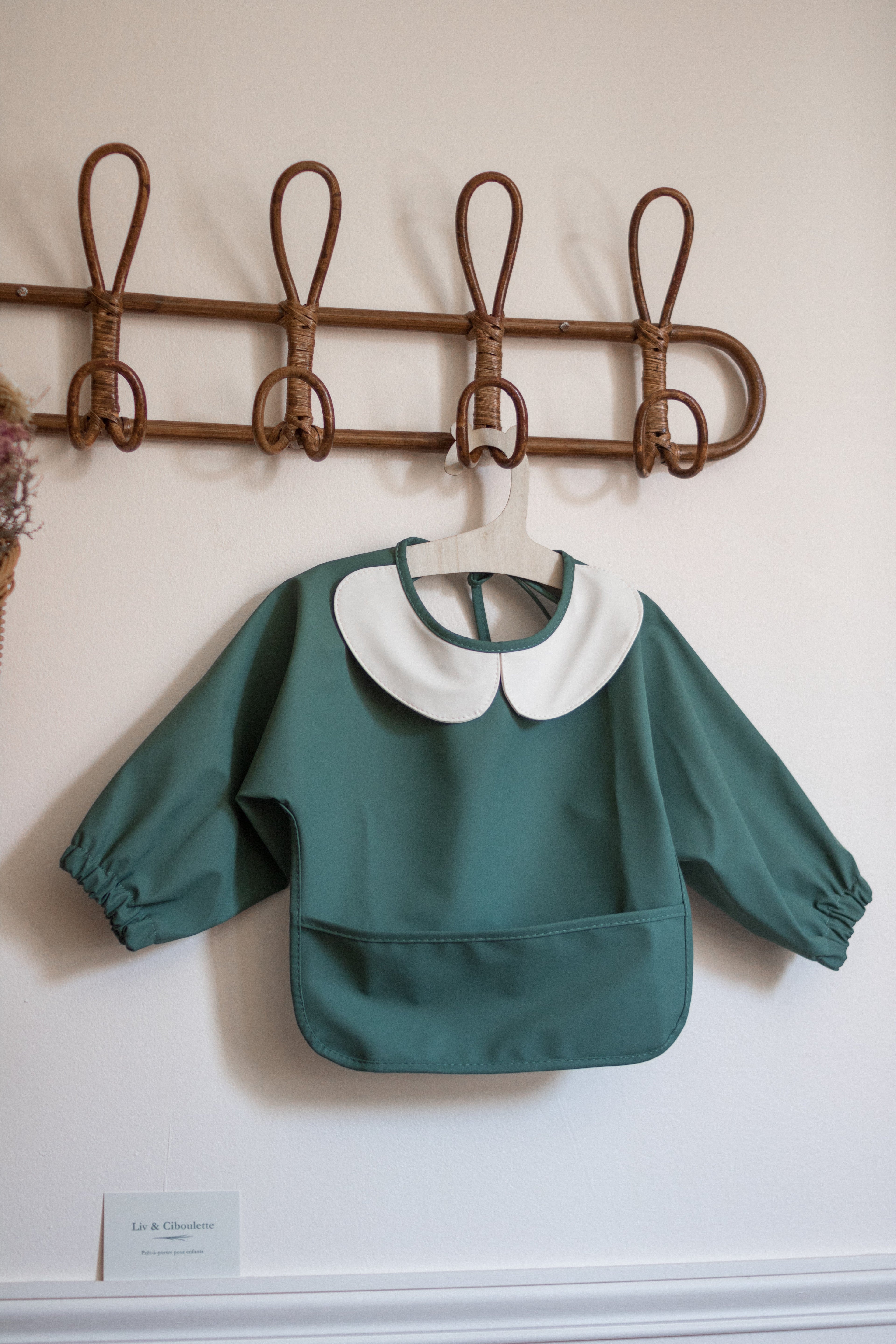 Bavoir tablier bébé Liv&Ciboulette