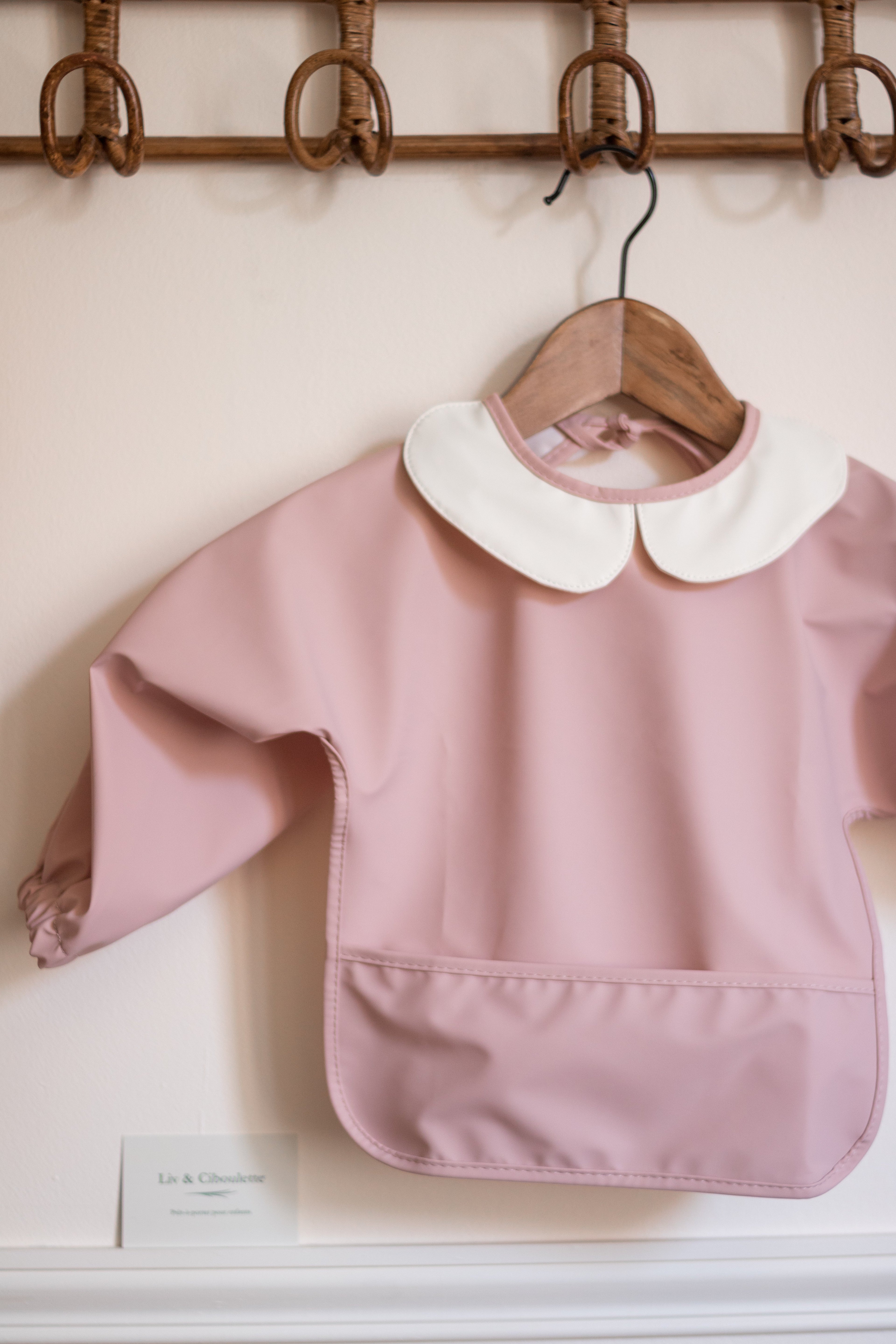 Bavoir tablier bébé Liv&Ciboulette