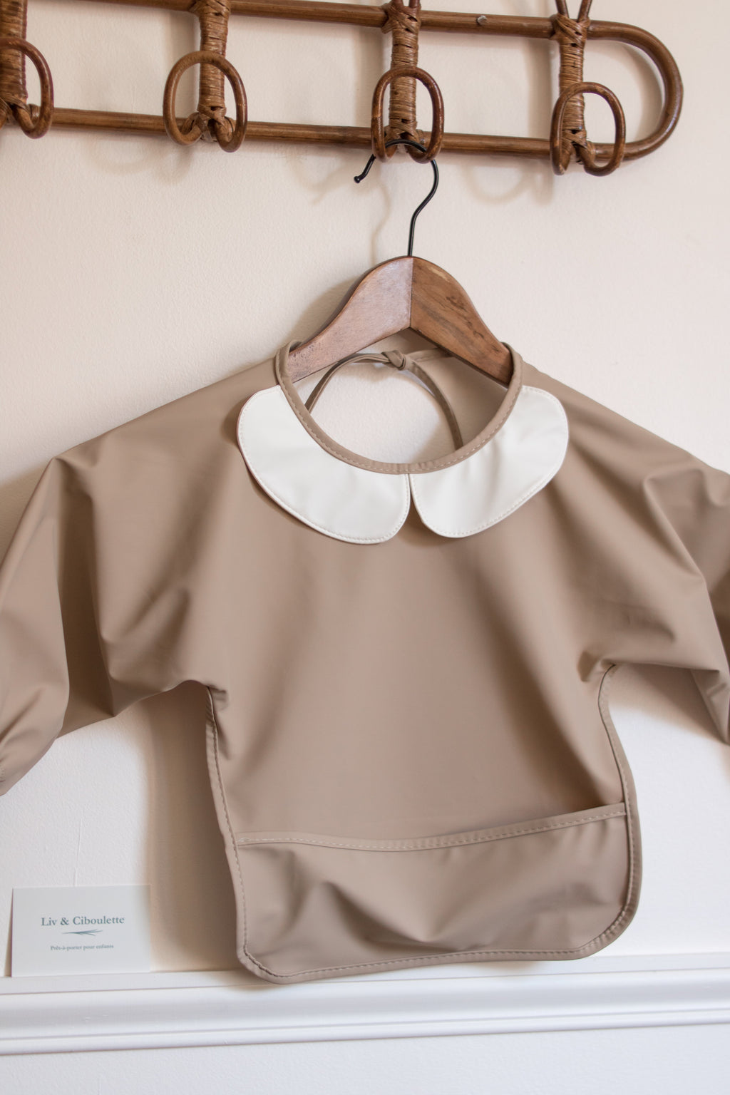 Bavoir tablier bébé Liv&Ciboulette