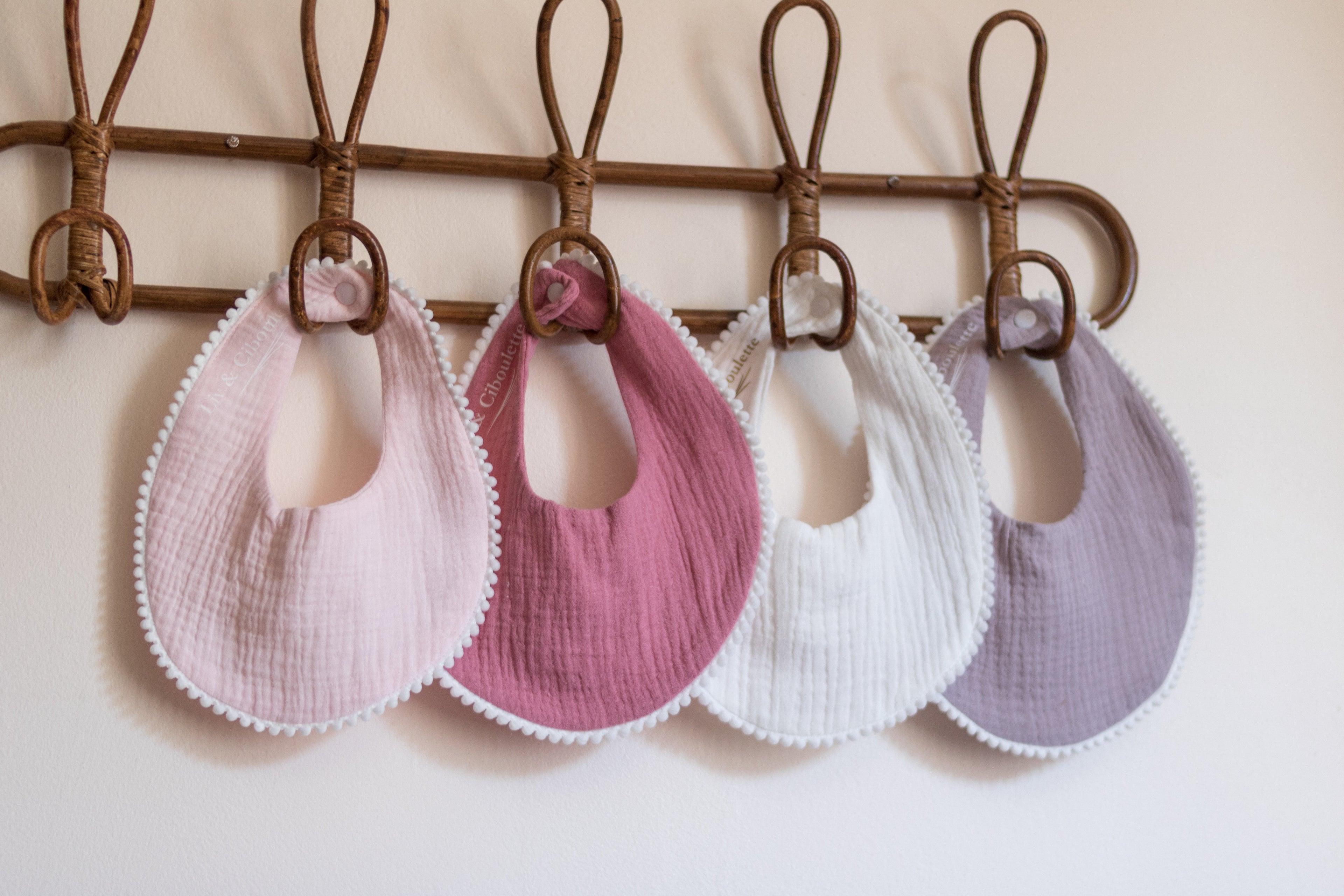 Bavoirs bébé Liv&Ciboulette