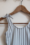 Maillot de bain raye petite fille 5/6 ans Liv&Ciboulette