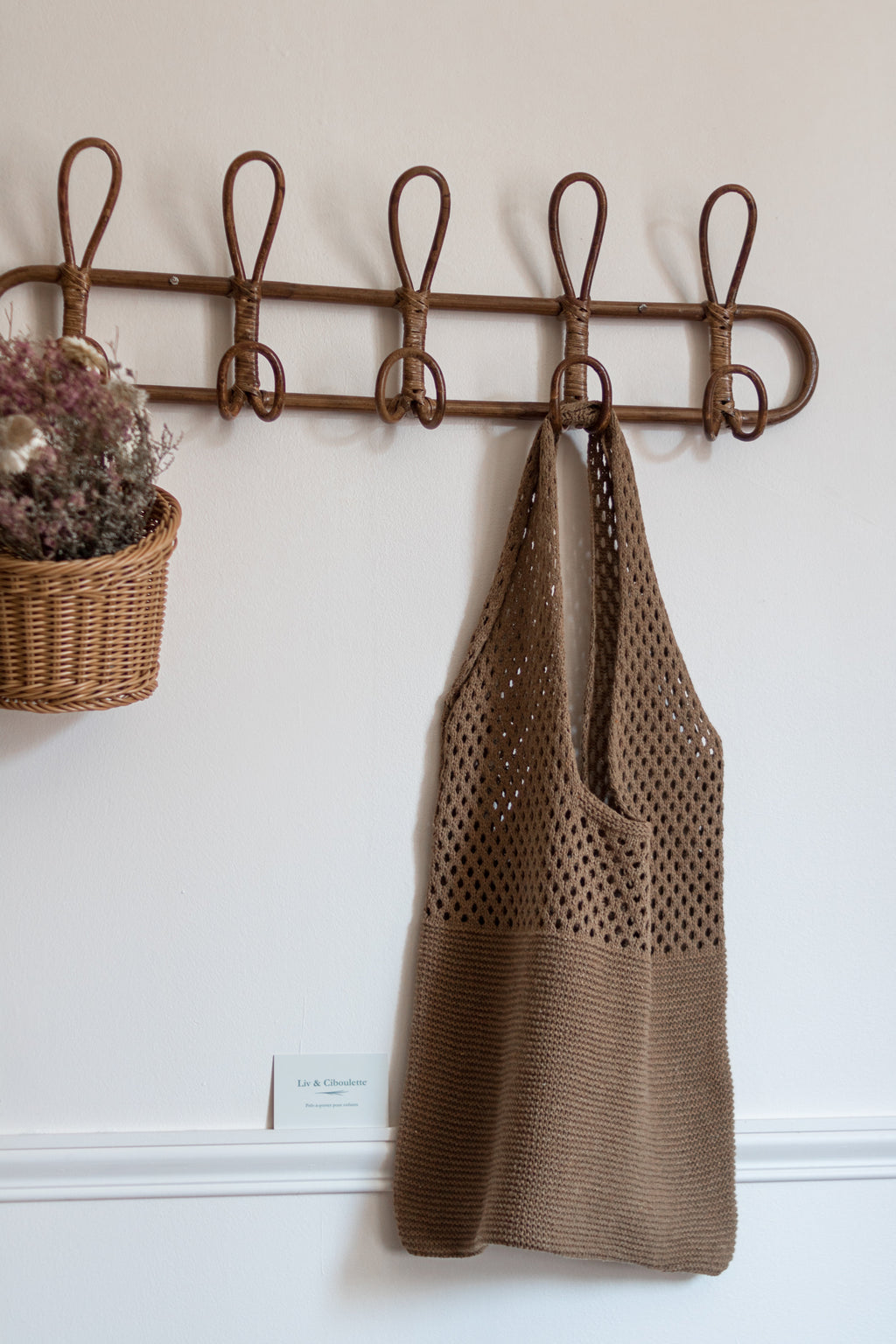 Sac femme en crochet été Liv&Ciboulette