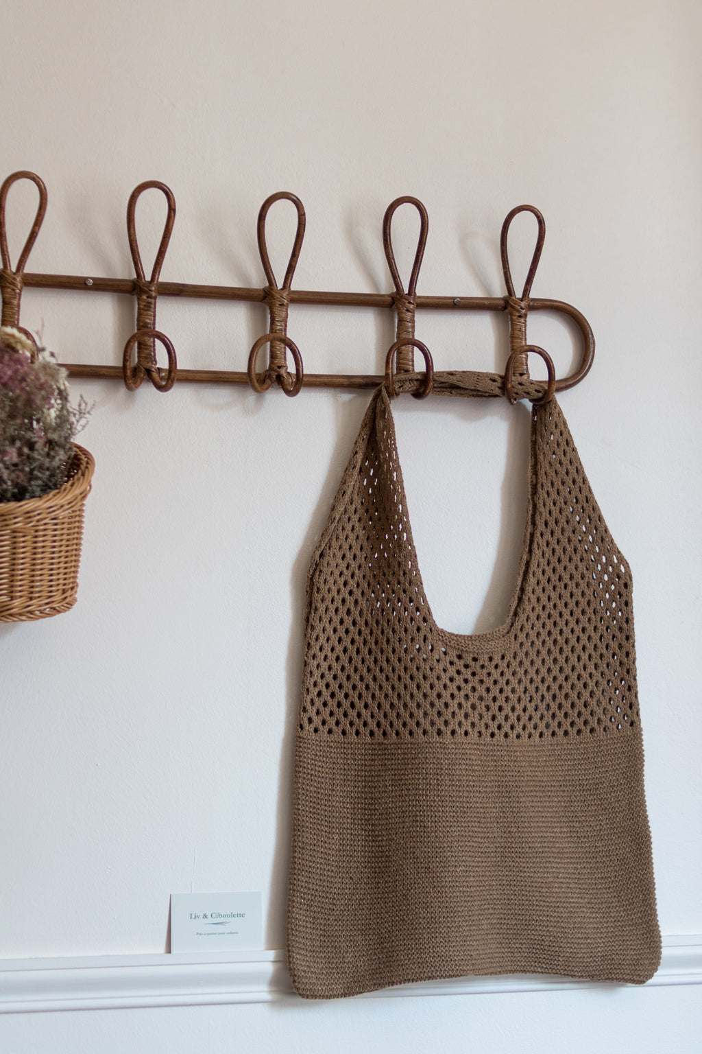 Sac femme en crochet été Liv&Ciboulette