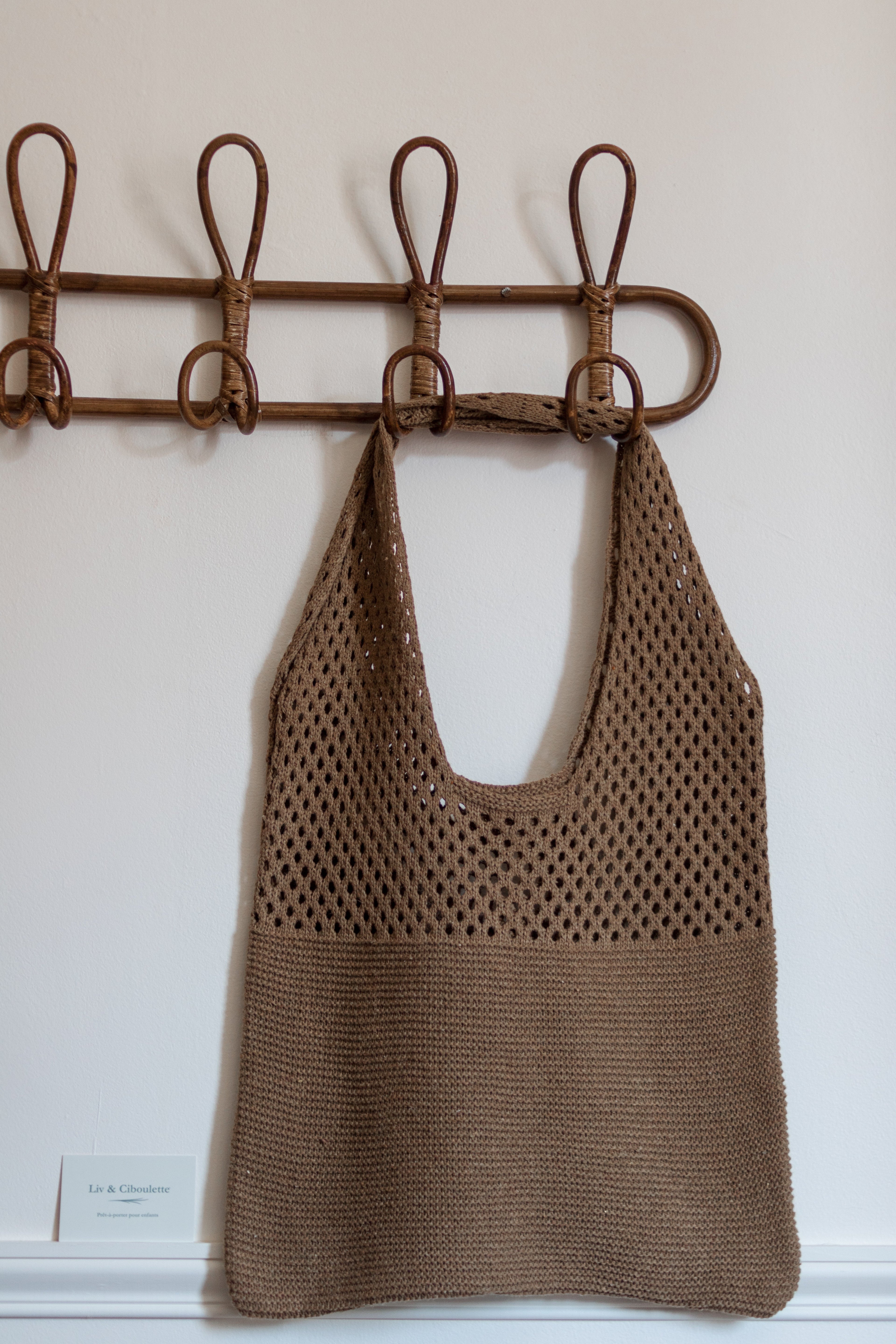 Sac femme en crochet été Liv&Ciboulette