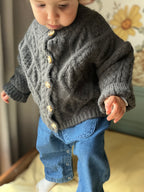 Gilet grosse maille Liv&Ciboulette