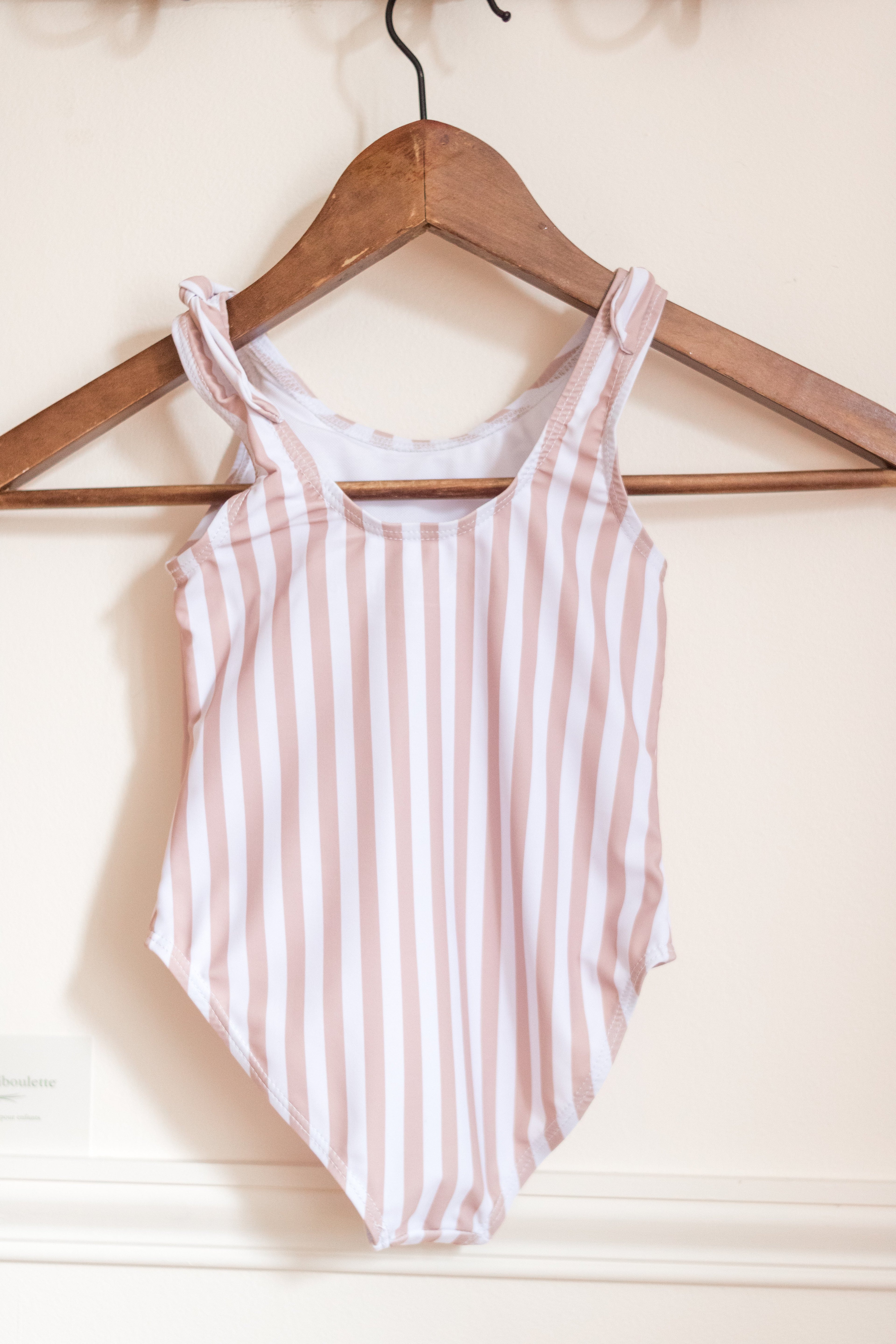 Maillot de bain rayé petite fille Liv&Ciboulette