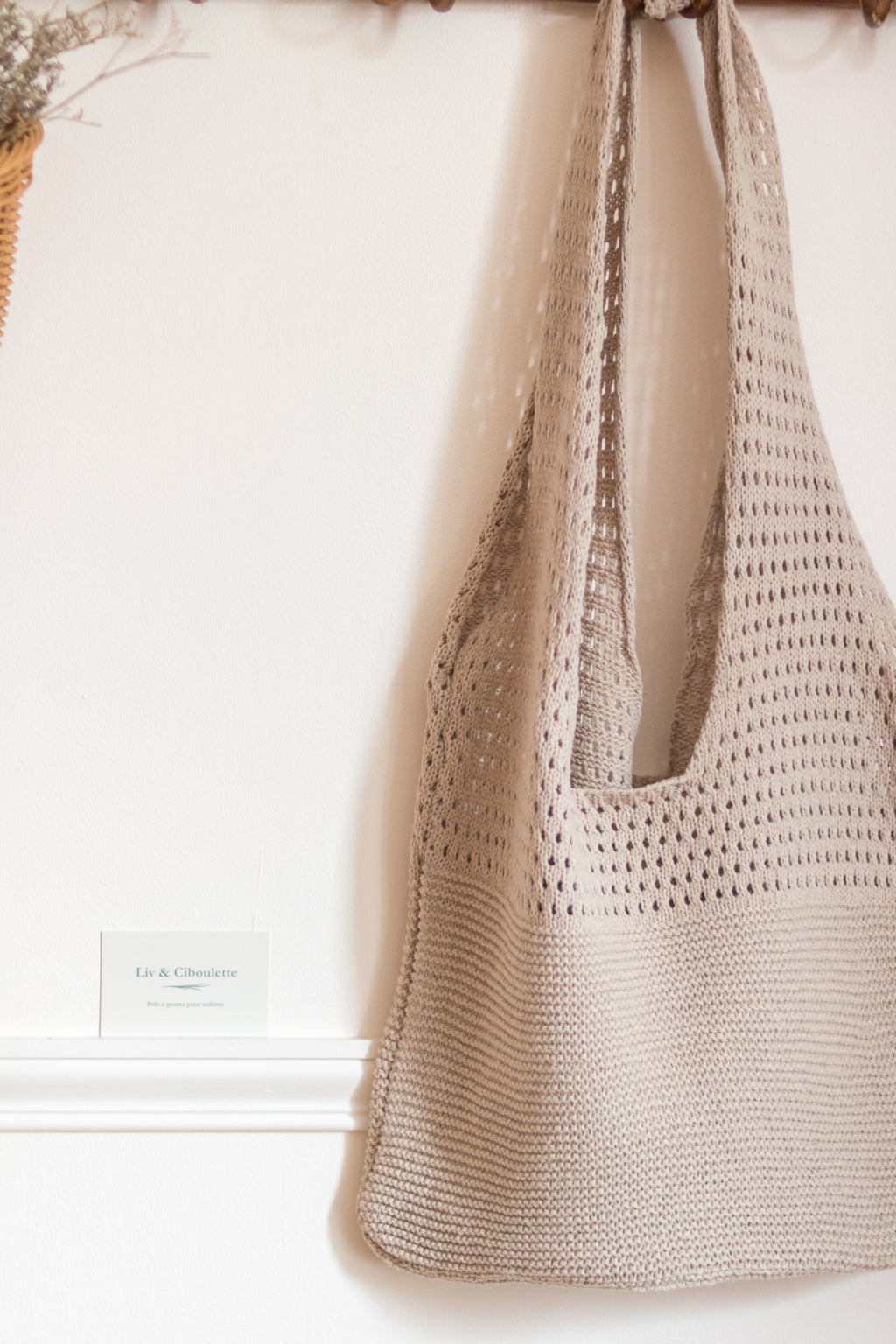 Sac femme en crochet été Liv&Ciboulette