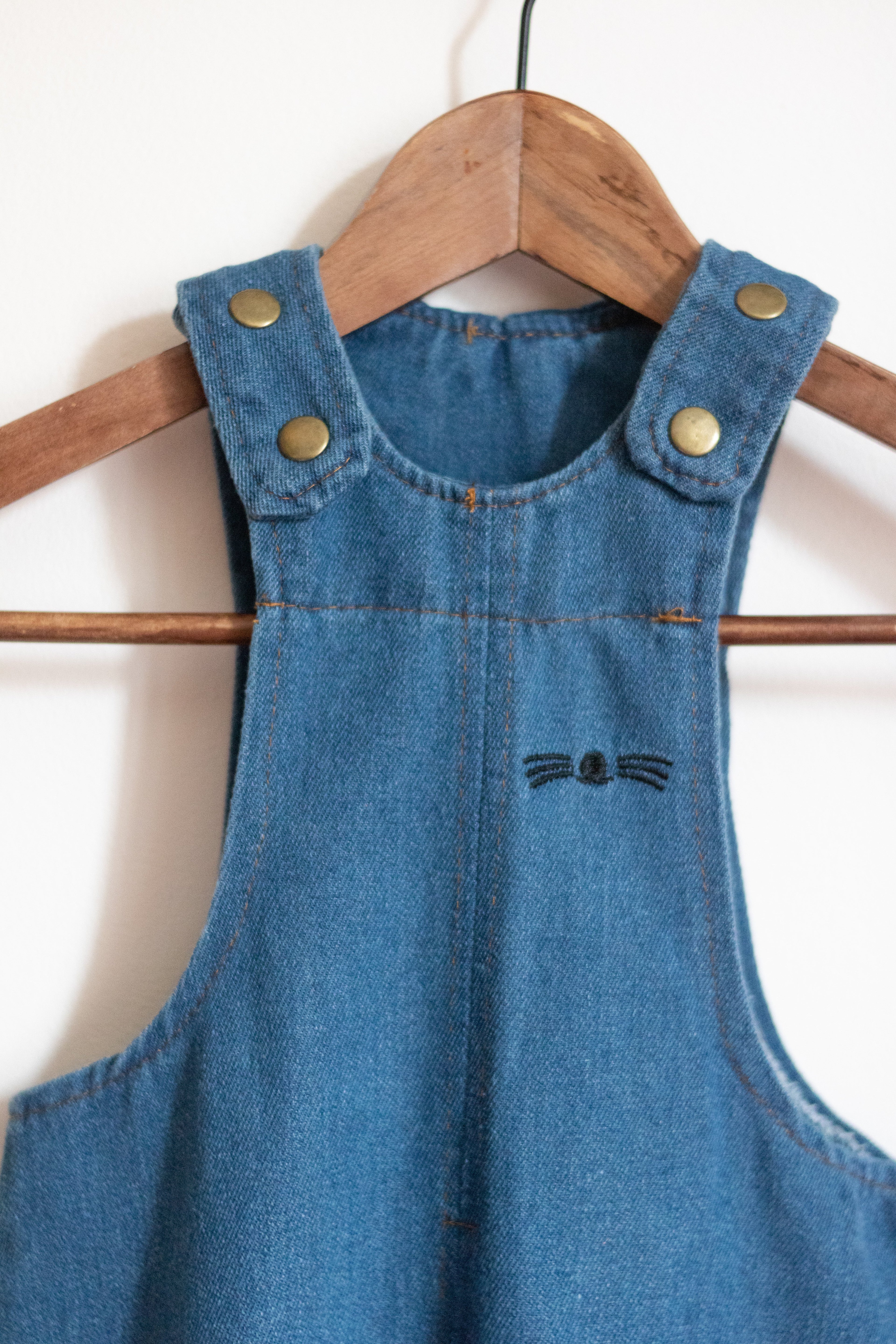 Salopette en jeans Lapin Liv&Ciboulette