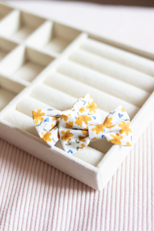 Barrettes floral Liv&Ciboulette