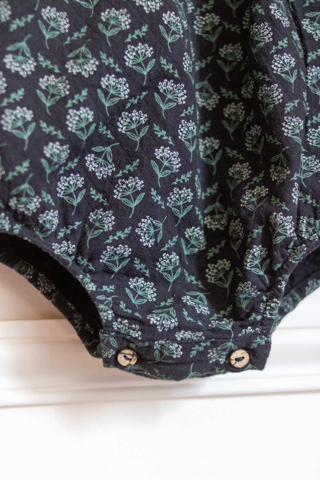 Combinaison bloomer florale bébé Liv&Ciboulette